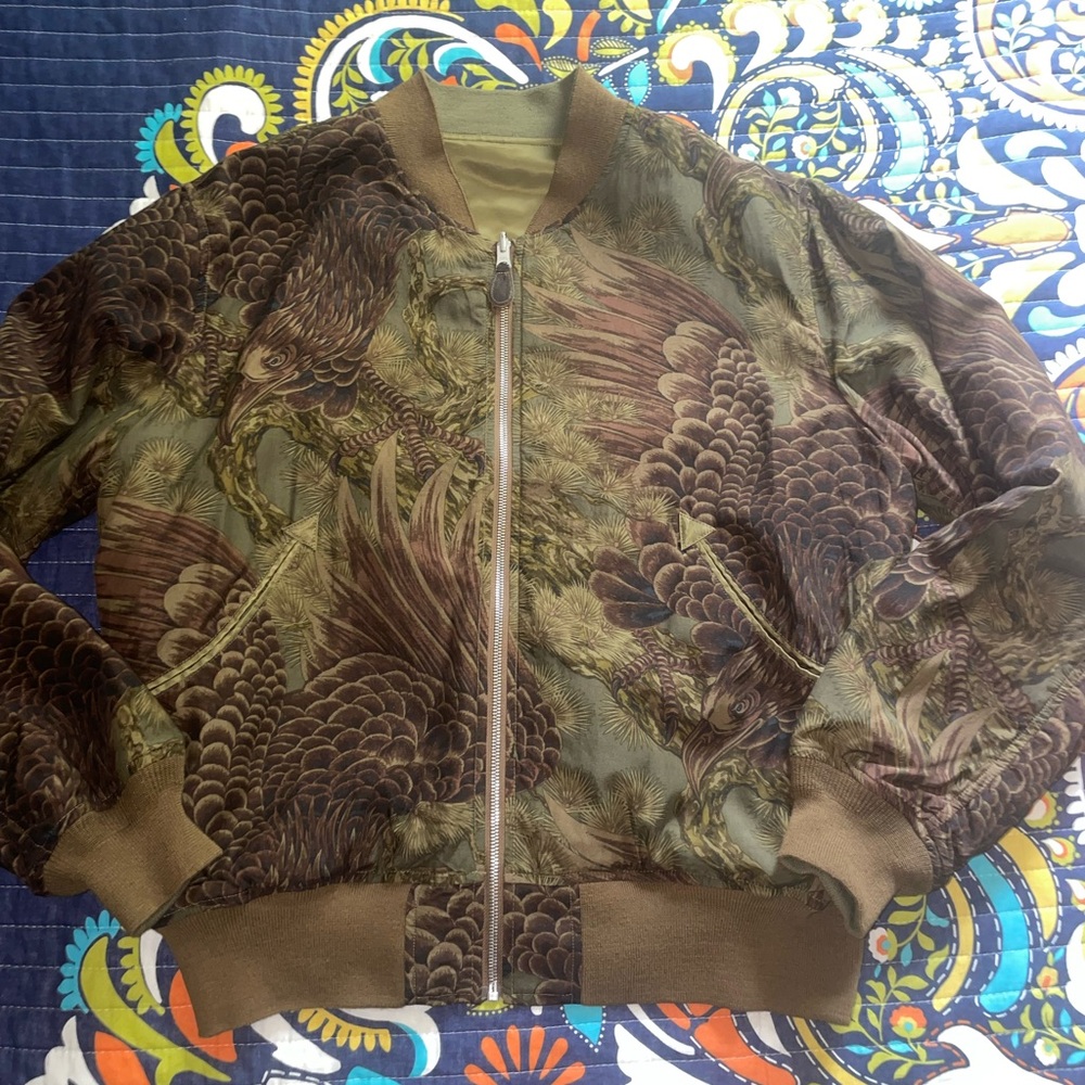 RRL by Ralph Lauren reversible souvenir jacket